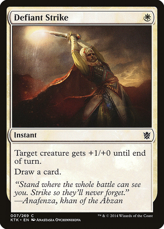 Defiant Strike (7) [Khans of Tarkir]