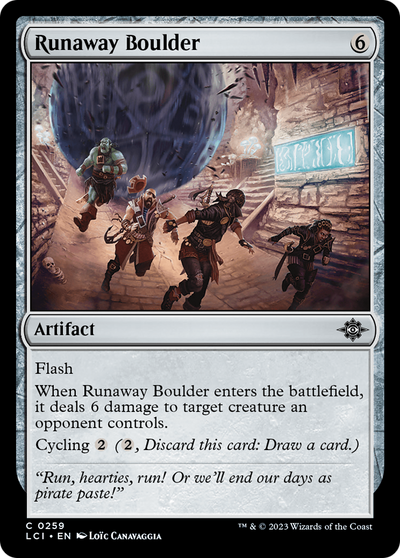 Runaway Boulder (259) (The Lost Caverns of Ixalan)