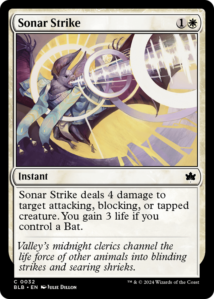 Sonar Strike (32) (Bloomburrow)