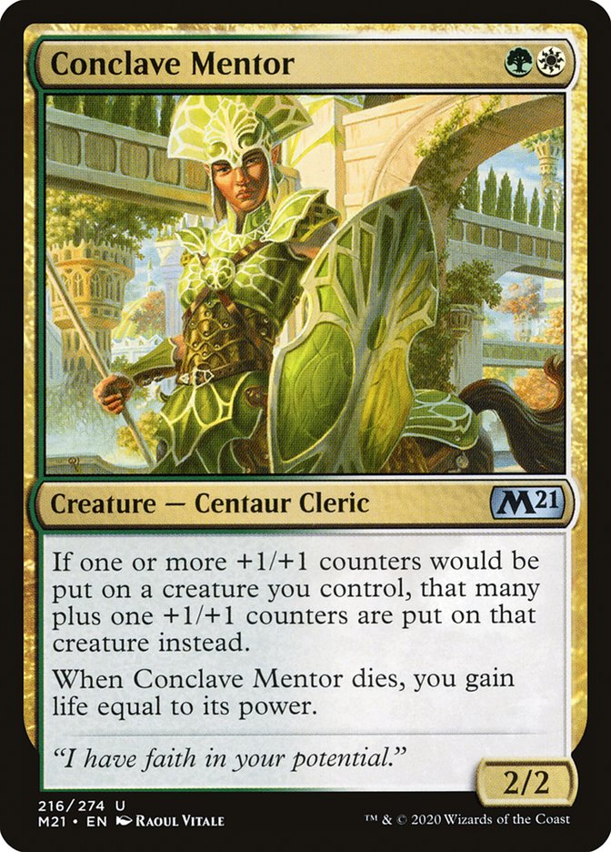 Conclave Mentor (216) [Core Set 2021]