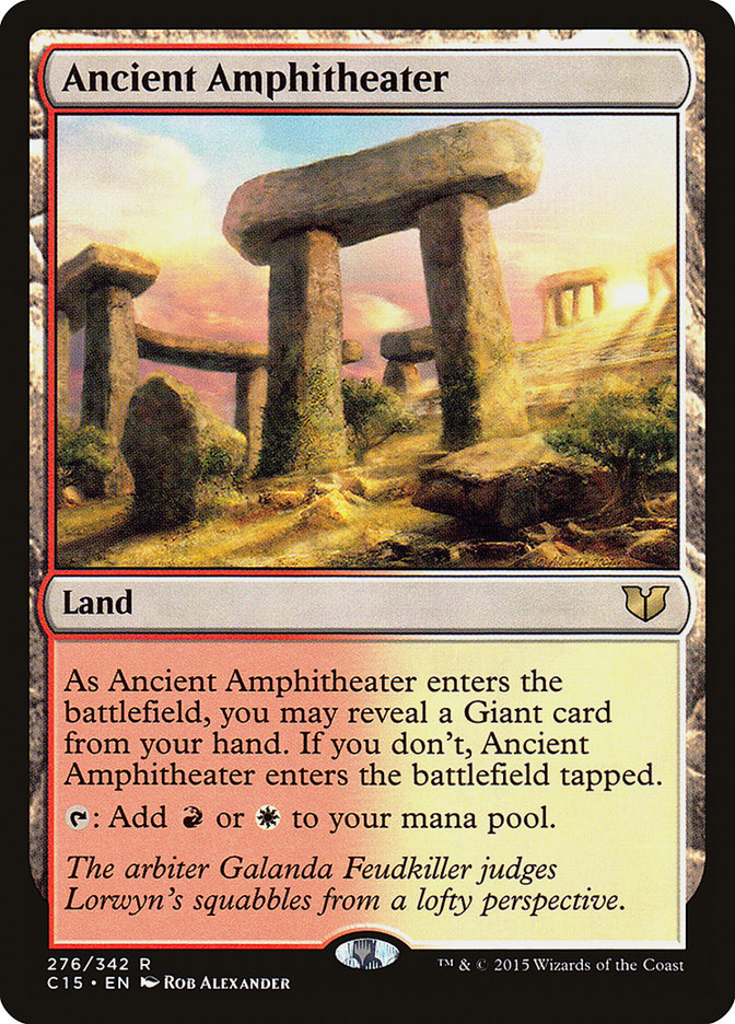 Ancient Amphitheater (276) [Commander 2015]