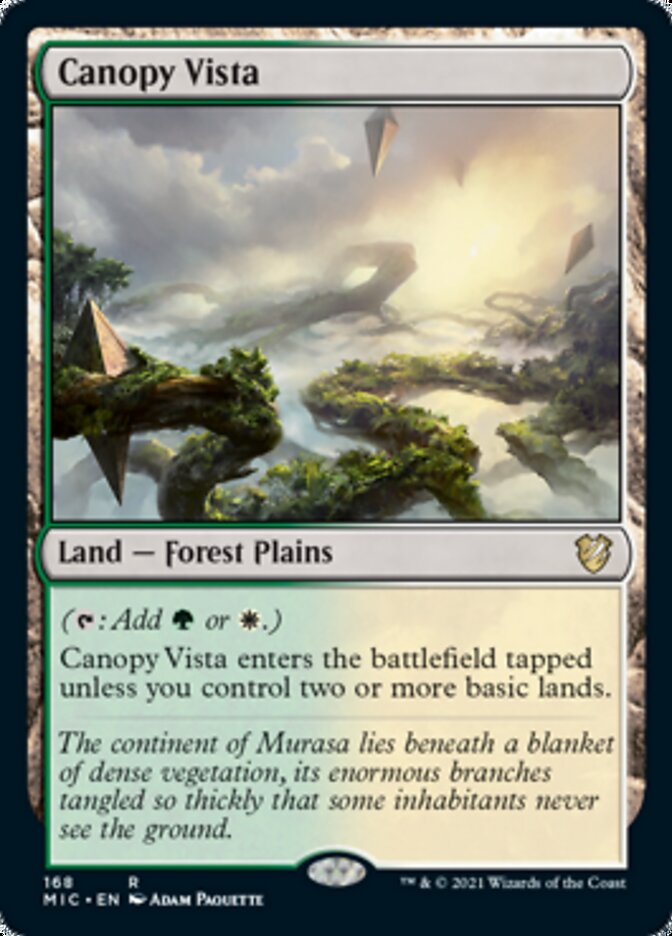 Canopy Vista (168) [Innistrad: Midnight Hunt]