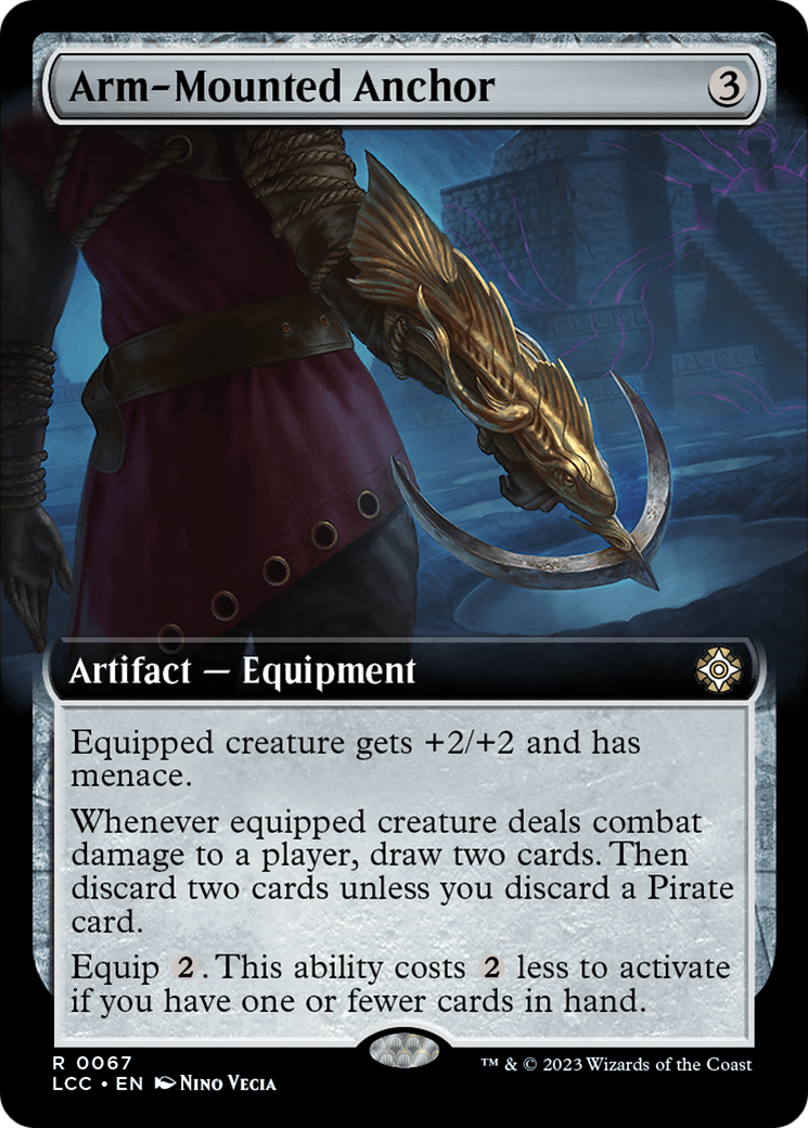 Arm-Mounted Anchor (Extended Art) (67) [The Lost Caverns of Ixalan]