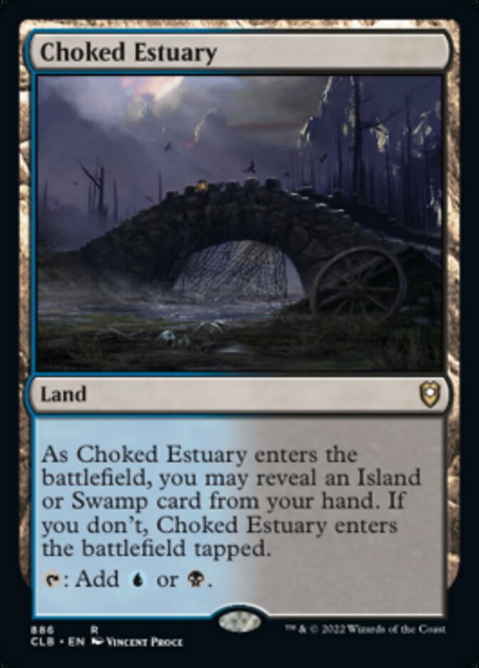 Choked Estuary (886) [Commander Legends: Battle for Baldur's Gate]