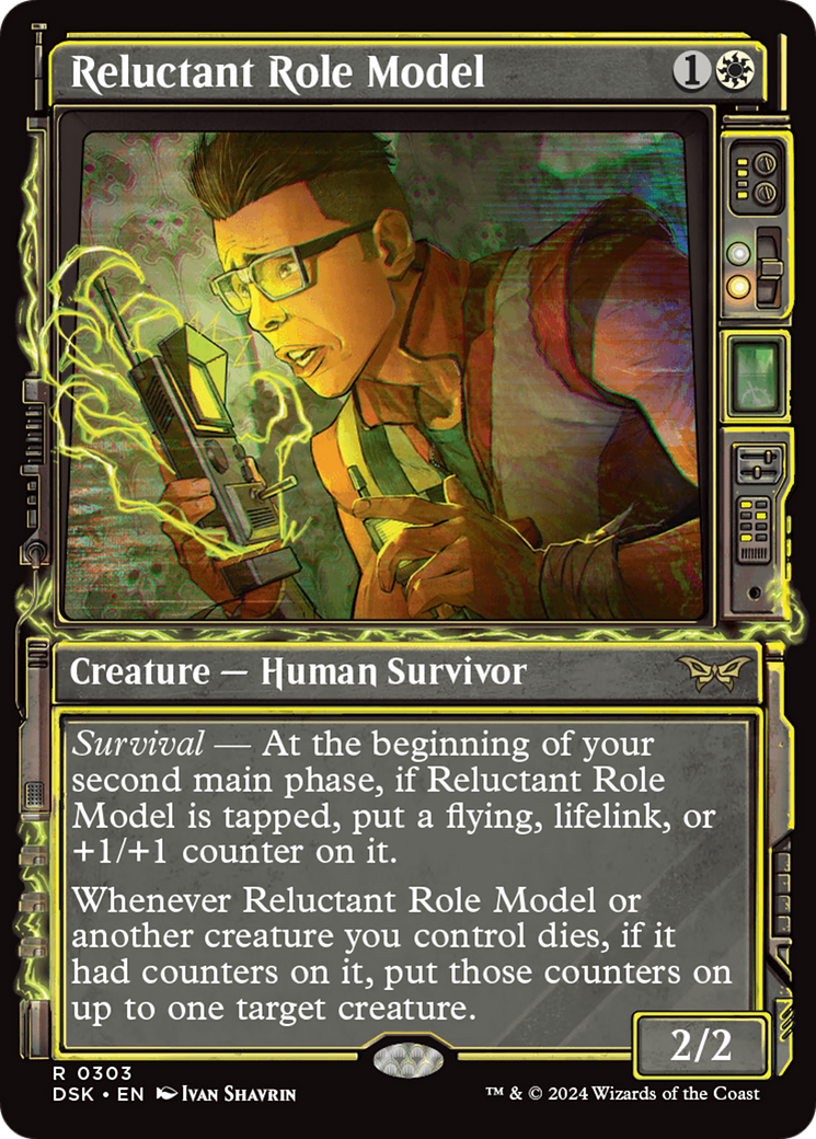 Reluctant Role Model (Showcase) (303) (Duskmourn: House of Horror)