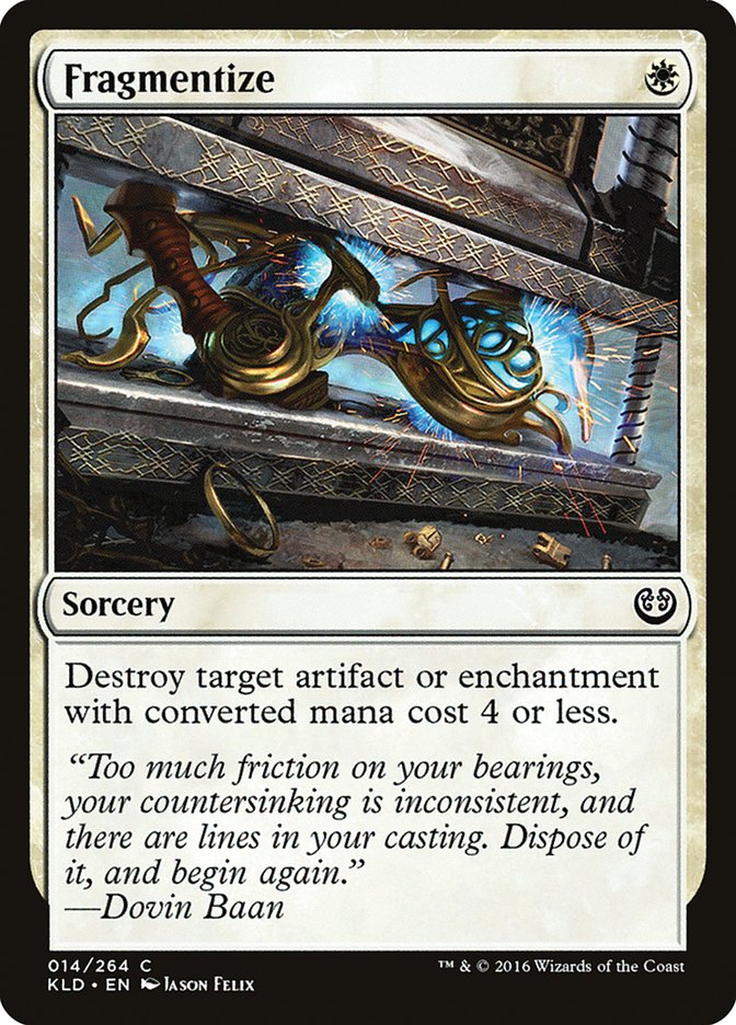 Fragmentize (14) (Kaladesh)