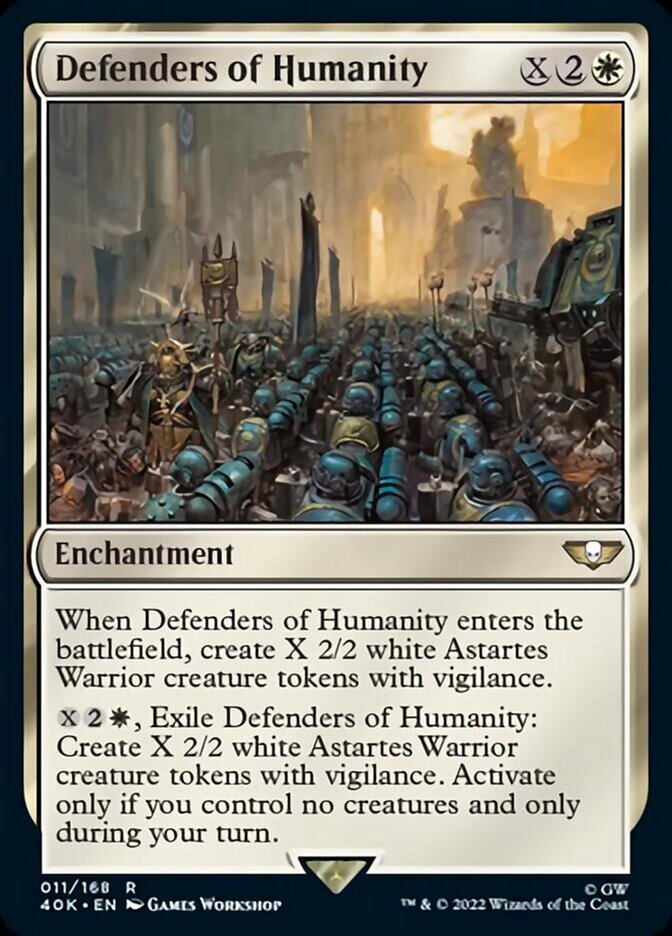Defenders of Humanity (11) [Universes Beyond: Warhammer 40,000]