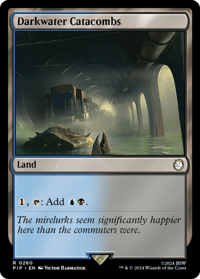 Darkwater Catacombs (260) (Universes Beyond: Fallout)