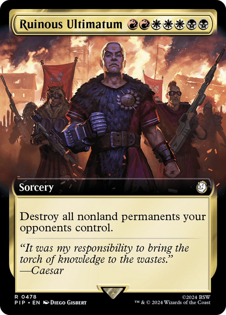 Ruinous Ultimatum (Extended Art) (478) (Universes Beyond: Fallout)