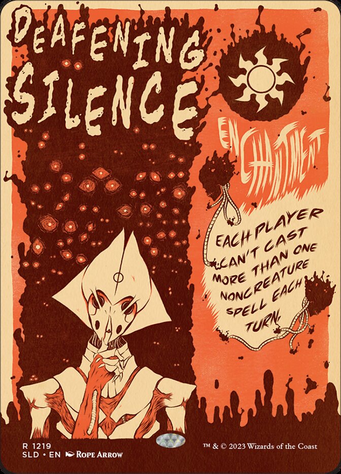 Deafening Silence (1219) [Secret Lair Drop Series]