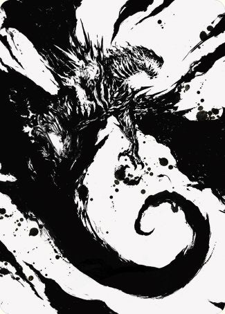 Capricious Hellraiser Art Card (73) [Phyrexia: All Will Be One]
