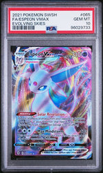 2021 Pokémon Evolving Skies Espeon VMAX 065/203 PSA 10 (Gem Mint)