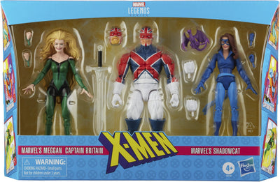 Marvel Legends Excalibur Multipack - Meggan, Captain Britain, Shadowcat