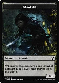 Assassin // Morph Double-Sided Token (9 // 27) [Commander 2019]