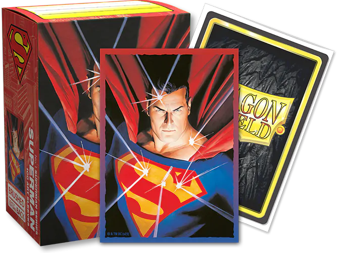 Dragon Shield: Standard 100ct Sleeves - Superman (Superman Series)