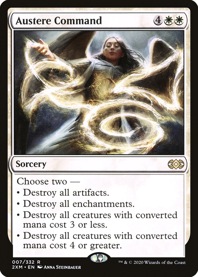 Austere Command (7) [Double Masters]