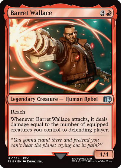 Barret Wallace (Surge Foil) (584) [FINAL FANTASY]