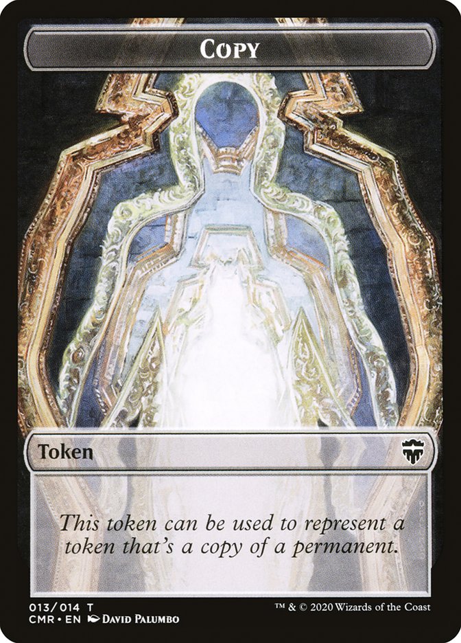 Copy // Elf Warrior Double-Sided Token (13 // 8) [Commander Legends]