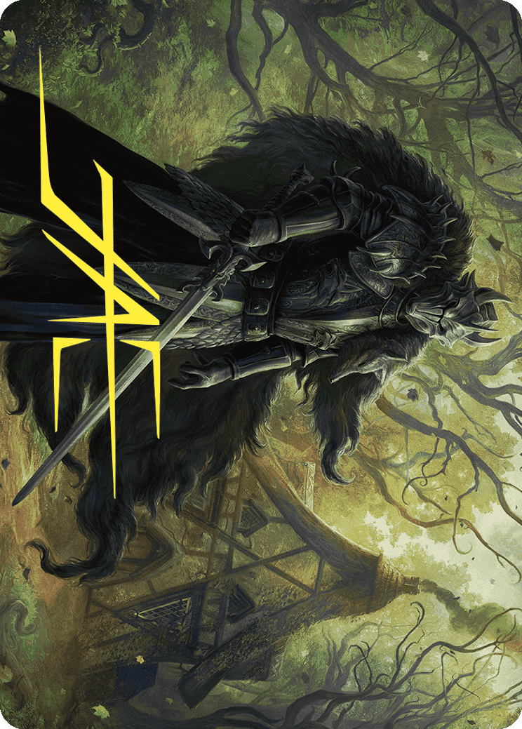 Agatha's Champion Art Card (Gold-Stamped Signature) (22) [Wilds of Eldraine]