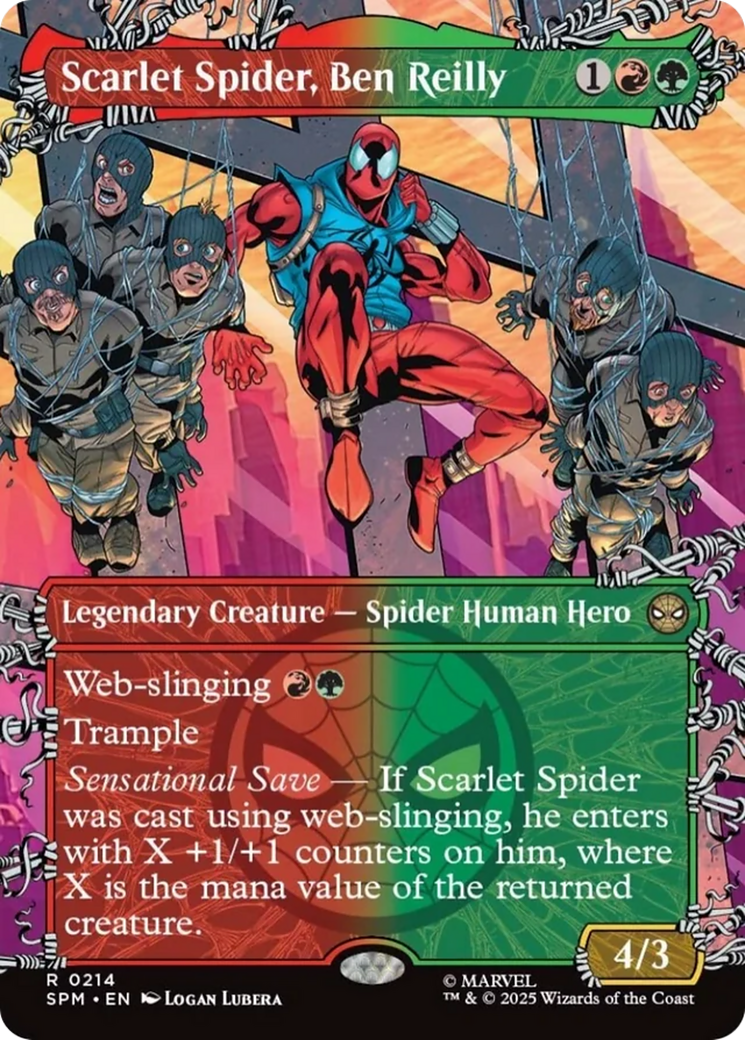 Scarlet Spider, Ben Reilly (Borderless) (214) (Marvel's Spider-Man)