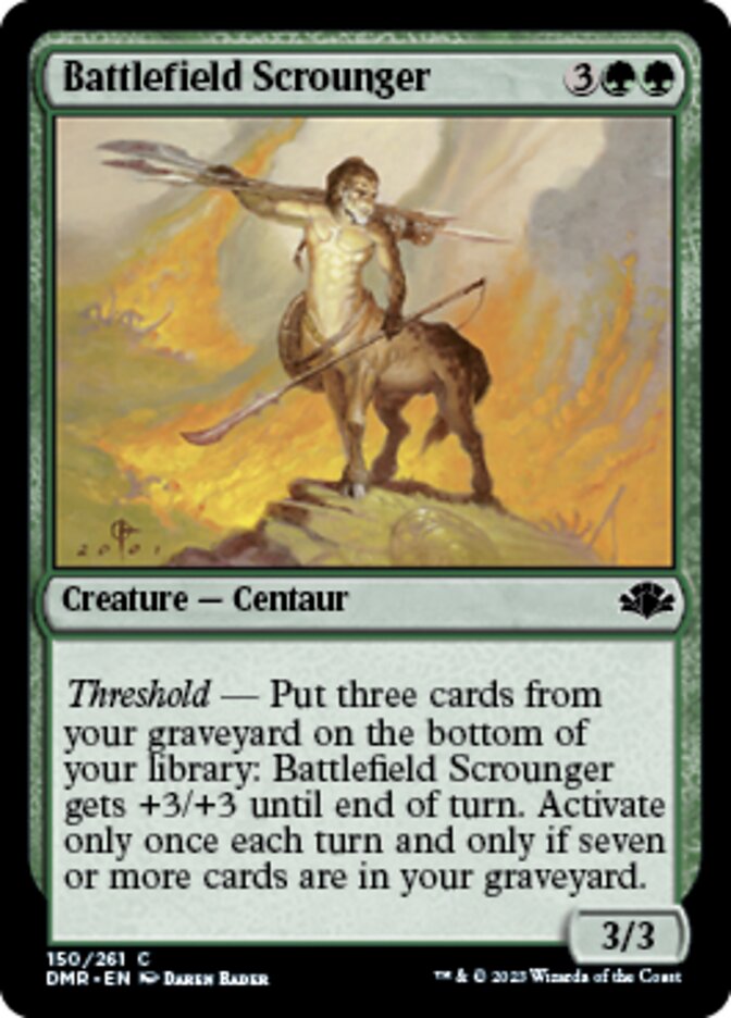 Battlefield Scrounger (150) [Dominaria Remastered]
