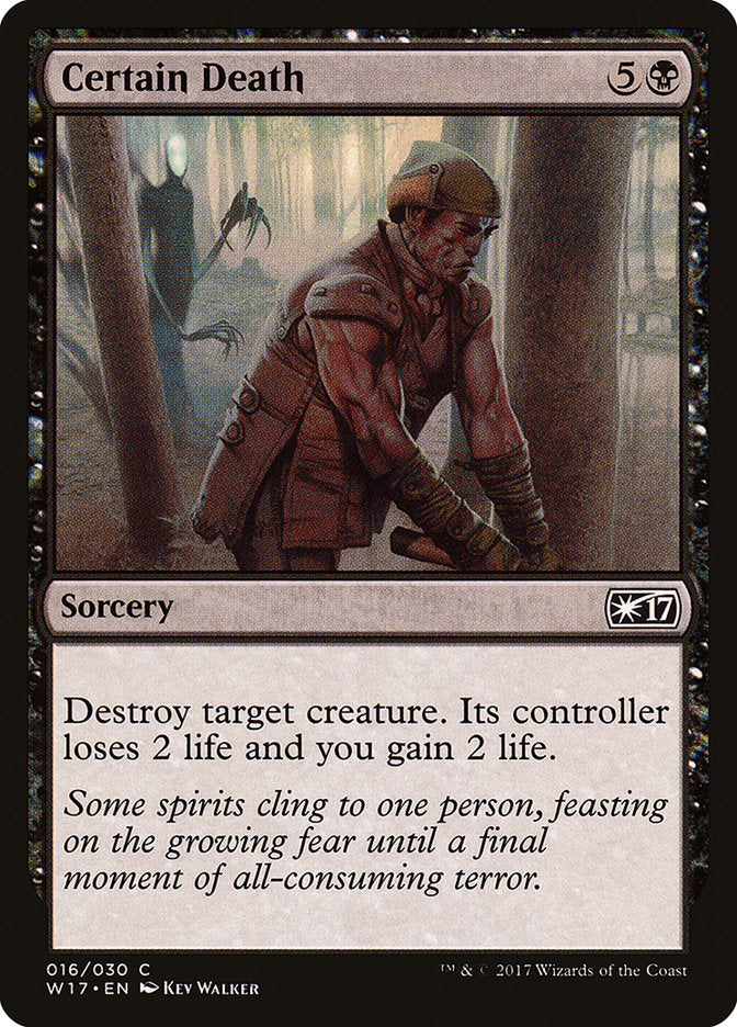 Certain Death (16) [Welcome Deck 2017]