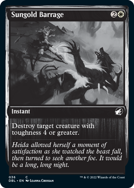 Sungold Barrage (36) (Innistrad: Double Feature)