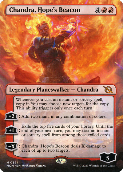 Chandra, Hope's Beacon (Borderless) (321) (March of the Machine)