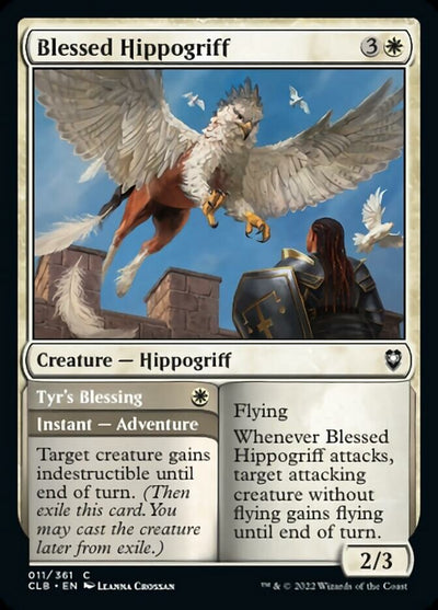 Blessed Hippogriff (11) [Commander Legends: Battle for Baldur's Gate]