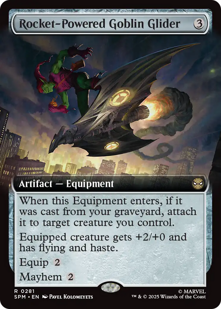 Rocket-Powered Goblin Glider (Extended Art) (281) (Marvel's Spider-Man)