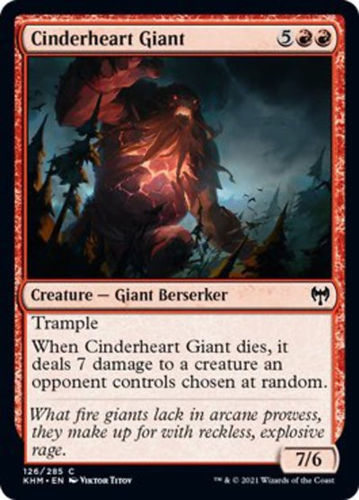 Cinderheart Giant (126) (Kaldheim)