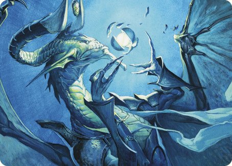 Deep Analysis Art Card (7) [Commander Masters]