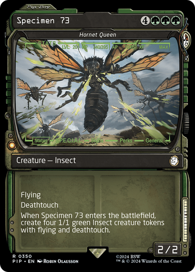 Specimen 73 - Hornet Queen (Showcase) (350) (Universes Beyond: Fallout)