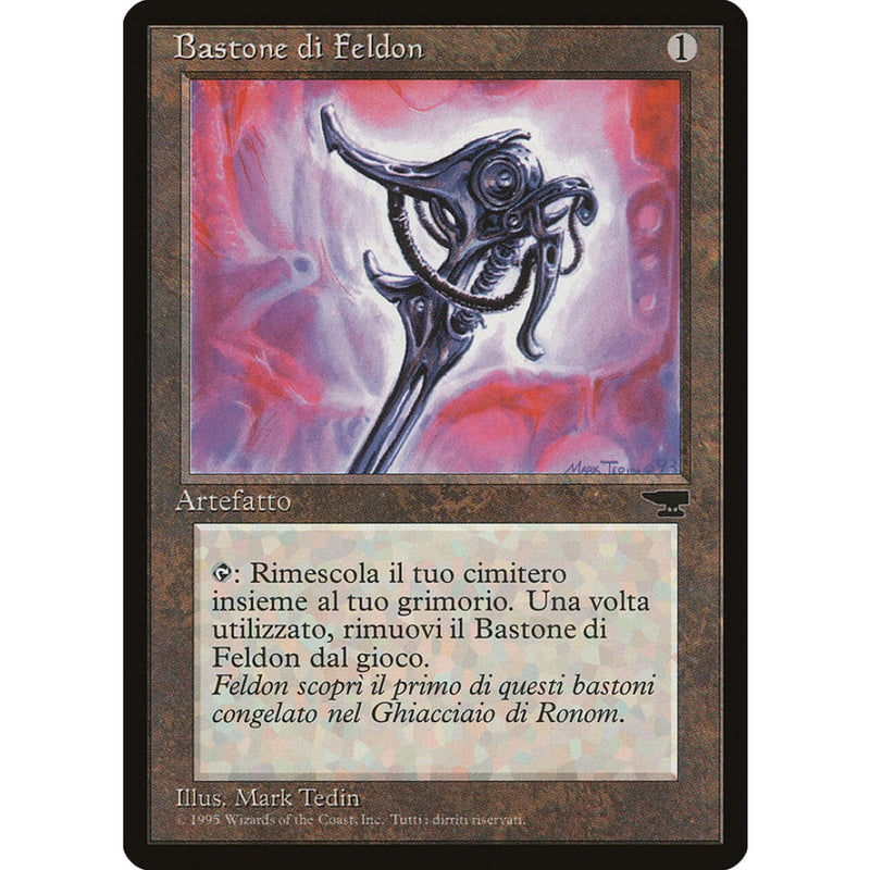 Feldons Cane (Italian) - Bastone Di Feldon [Rinascimento] Mtg Single