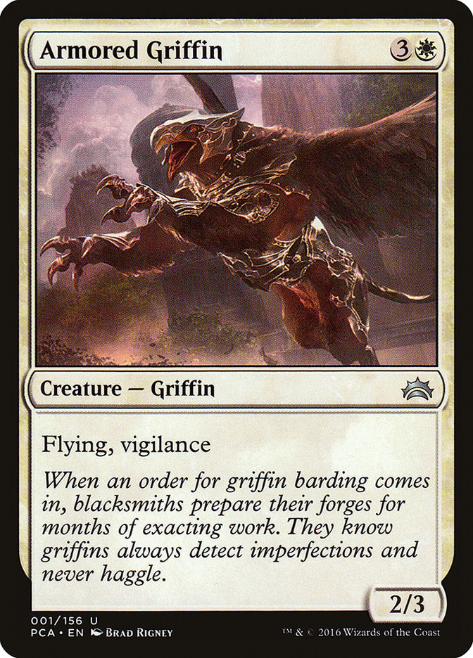 Armored Griffin (1) [Planechase Anthology]