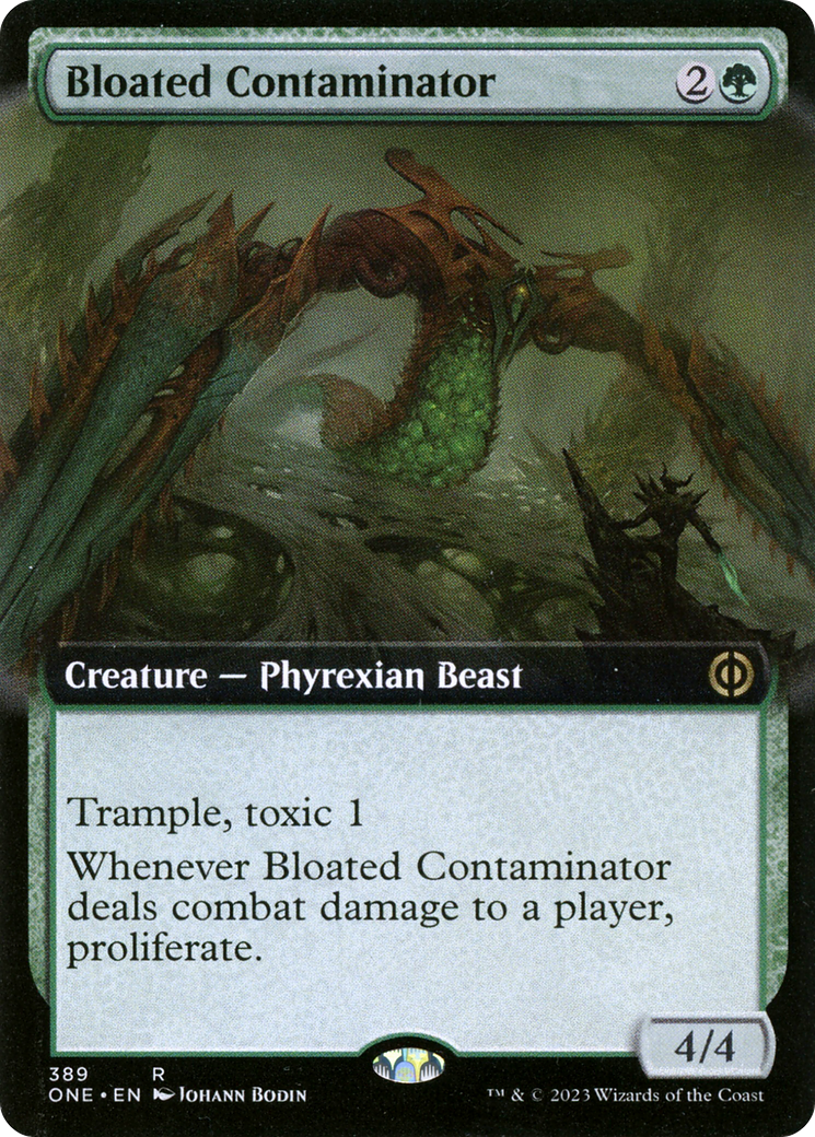 Bloated Contaminator (Extended Art) (389) [Phyrexia: All Will Be One]