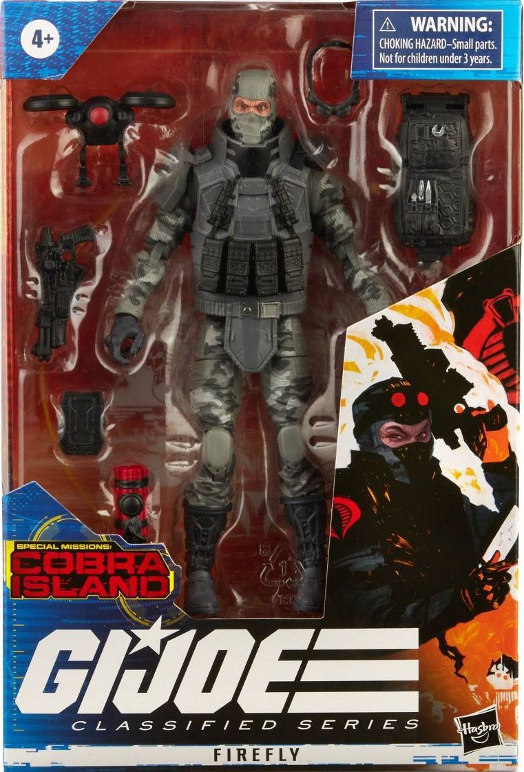 GI Joe Classified Series Firefly Cobra Island Action Figure #21