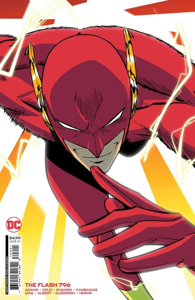 Flash #796 Cover B Daniele Di Nicuolo Card Stock Variant (One - Minute War) - Inner Nerd