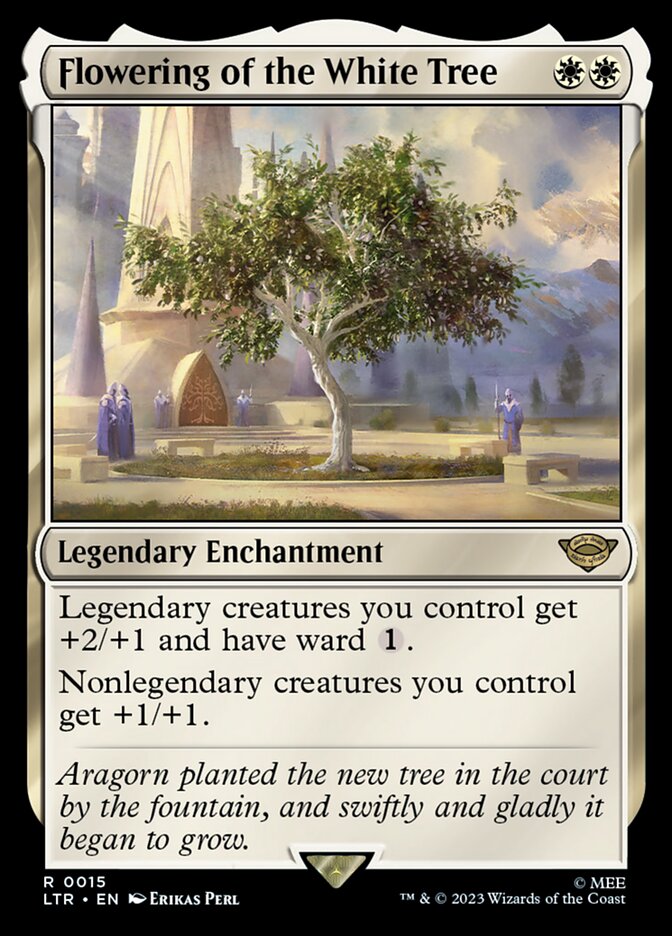 Flowering of the White Tree [The Lord of the Rings: Tales of Middle - Earth] - Inner Nerd