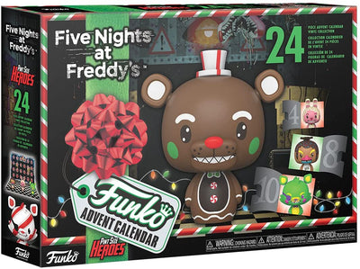 Five Nights at Freddy's Blacklight Plush Advent Calendar