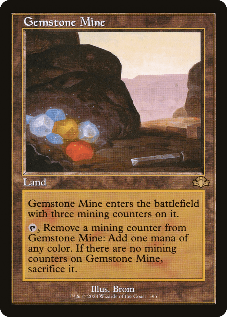 Gemstone Mine (Retro) [Dominaria Remastered] - Inner Nerd