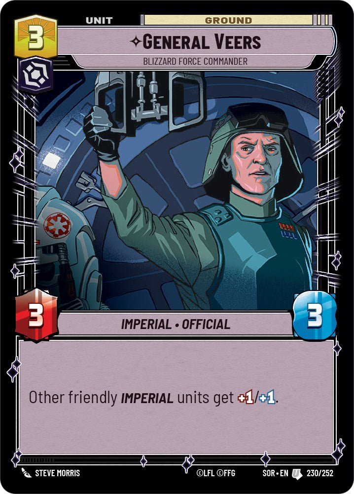 General Veers - Blizzard Force Commander (230) [Spark of Rebellion] - Inner Nerd