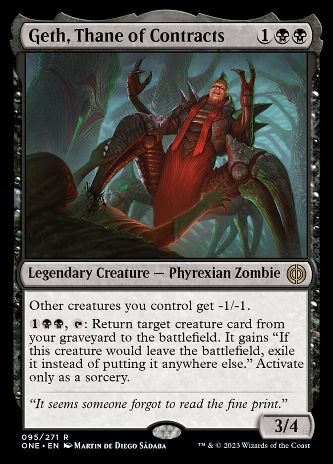 Geth, Thane of Contracts [Phyrexia: All Will Be One] - Inner Nerd