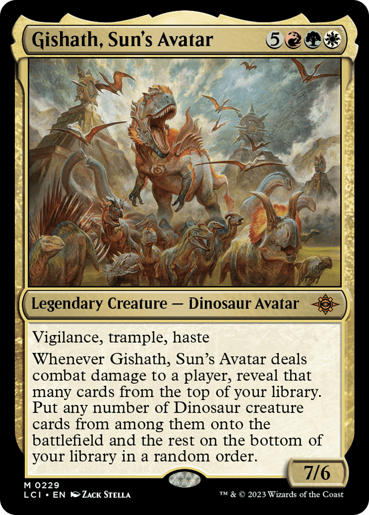 Gishath, Sun's Avatar [The Lost Caverns of Ixalan] - Inner Nerd