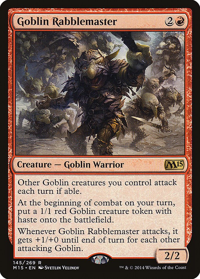 Goblin Rabblemaster [Magic 2015] - Inner Nerd