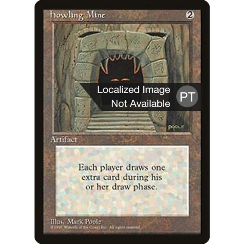 Howling Mine [Fourth Edition (Foreign Black Border)] Mtg Single