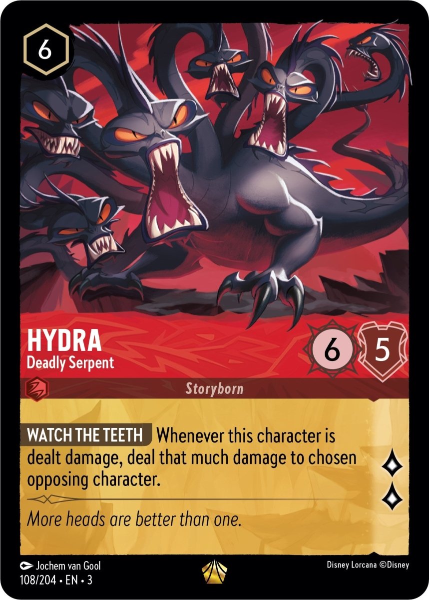 Hydra - Deadly Serpent (108/204) [Into the Inklands] - Inner Nerd