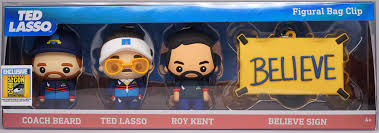 Ted Lasso - Figural Bag Clip - 4 Pack (Comic Con Exclusive)