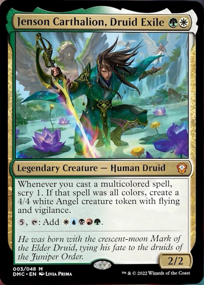 Jenson Carthalion, Druid Exile [Dominaria United Commander] - Inner Nerd