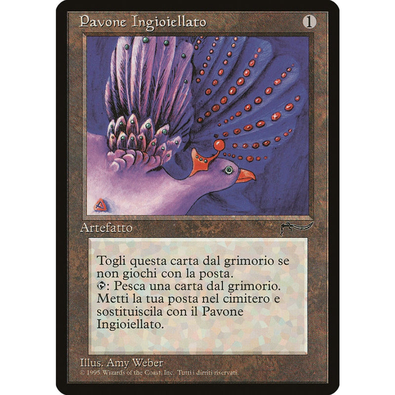 Jeweled Bird (Italian) - Pavone Ingioiellato [Rinascimento] Mtg Single